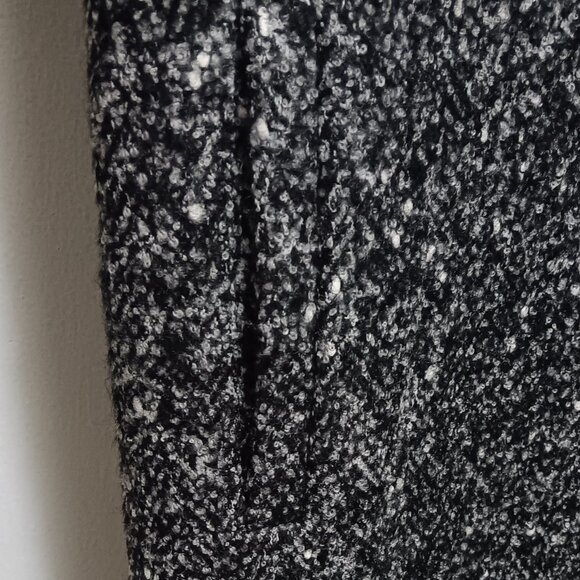 Cinzia Rocca Black and White Made in Italy Wool Alpaca Coat – sz 6 - Picture 8 of 11